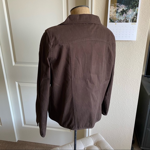 Brown Christopher & Banks Jacket XL - Picture 3 of 7